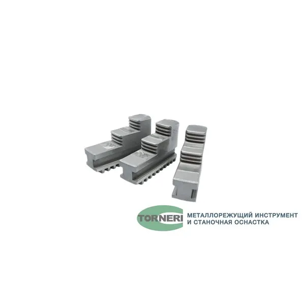 Кулачки прямые к патрону токарному ф 250 3-х кул. шаг 9 мм, ширина 28 мм, паз 12 мм 045676  (Фото 2)