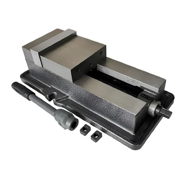 Станочная оснастка 045765 Тиски станочные прецизионные неповоротные L губок 125 мм, серия QM16125 Fixed