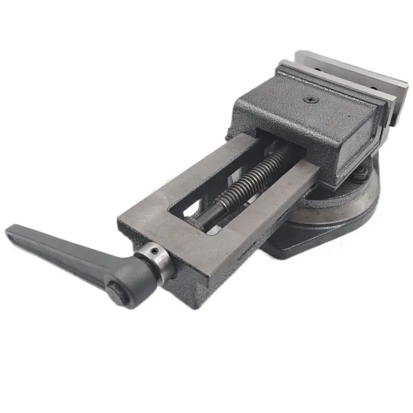 Тиски станочные с открытым винтом поворотные L губок 136 мм, серия QB136 045768  (Фото 3)