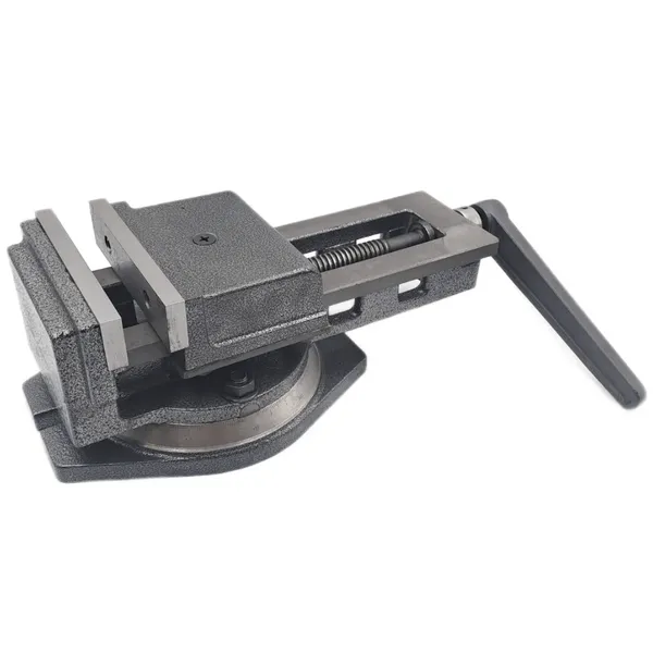 Тиски станочные с открытым винтом поворотные L губок 136 мм, серия QB136 045768  (Фото 2)