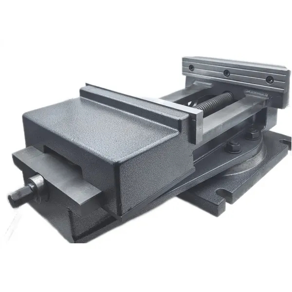 Станочная оснастка 045770 Тиски станочные с открытым винтом поворотные L губок 250 мм, серия QB250