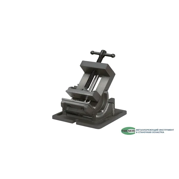 Станочная оснастка 045774 Тиски станочные глобусные 2-х осевые поворотные L губок 160 мм, серия QHK160
