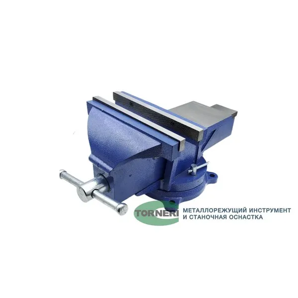 Станочная оснастка t019413 Тиски слесарные поворотные L губок 250 мм