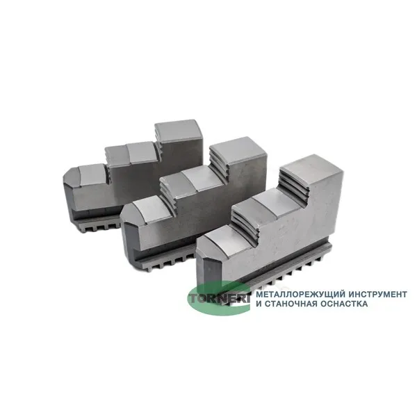 Станочная оснастка t019452 Кулачки обратные к патрону токарному ф 400 3-х кул. шаг 11 мм, ширина 36 мм, паз 13 мм