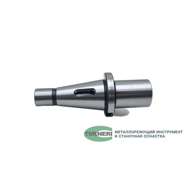 Втулка переходная 7:24 NT40 (DIN 2080) под сверло КМ3 t020185  (Фото 3)