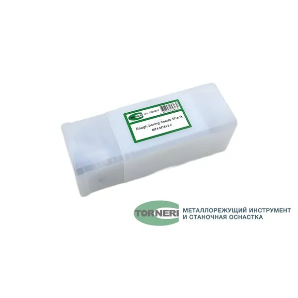 Станочная оснастка t020233 Хвостовик КМ4 (М16х2.0) к расточным головкам ф 50 мм, ф 75 мм, ф 100 мм