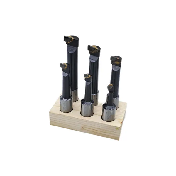 Станочная оснастка t020242 Комплект резцов из 6-ти шт. к расточным головкам ф 100 мм (F1-25 мм)