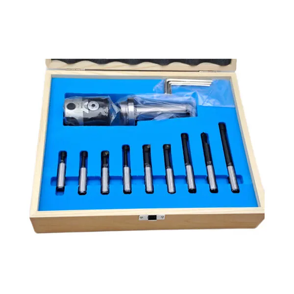 Головка расточная ф 50 мм, D расточки 10-70 мм, с хвостовиком КМ3, с комплектом резцов из 9-ти шт. t020244  (Фото 4)