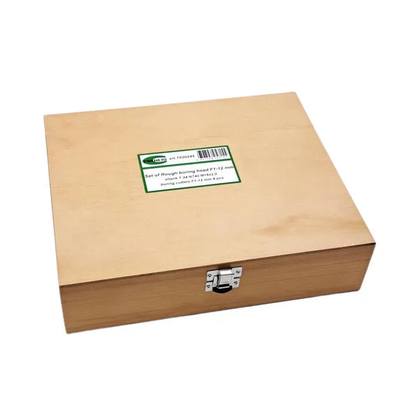 Станочная оснастка t020245 Головка расточная ф 50 мм, D расточки 10-70 мм, с хвостовиком 7:24 NT40 (DIN 2080, М16х2.0), с комплектом резцов из 9-ти шт.