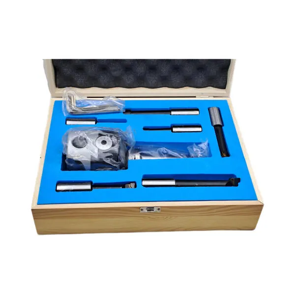 Головка расточная ф 100 мм, D расточки 15-160 мм, с хвостовиком КМ4, с комплектом резцов из 6-ти шт. t020251  (Фото 2)