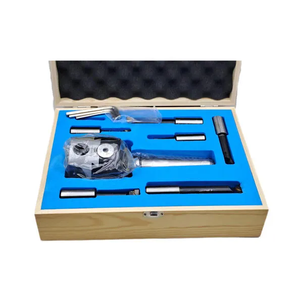 Головка расточная ф 100 мм, D расточки 15-160 мм, с хвостовиком КМ5, с комплектом резцов из 6-ти шт. t020252  (Фото 3)