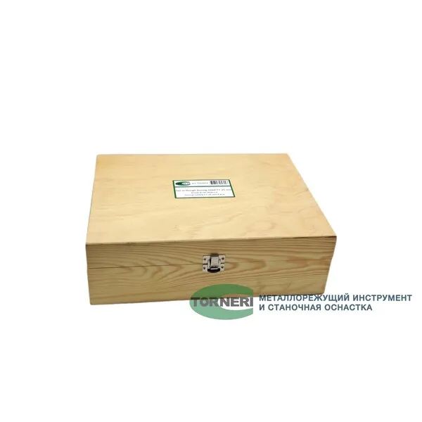 Станочная оснастка t020254 Головка расточная ф 100 мм, D расточки 15-160 мм, с хвостовиком BT50 (MAS 403 BT, М24х3.0), с комплектом резцов из 6-ти шт.