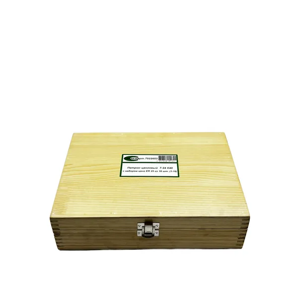 Патрон цанговый 7:24 NT40 с набором цанг ЕR 25 из 18 шт. (1-16) t022653  (Фото 2)