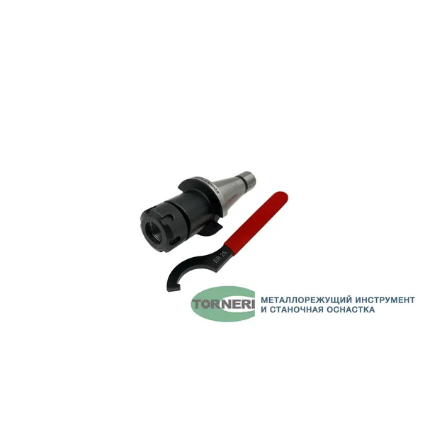 Патрон цанговый 7:24 NT40 с набором цанг ЕR 25 из 18 шт. (1-16) t022653  (Фото 2)