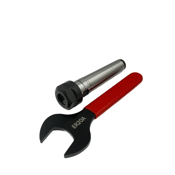 Патрон цанговый КМ2 с набором цанг ЕR 20 из 14 шт. от 1 мм до 13 мм (MTB2-ER20) с резьбой t022656  (Фото 2)