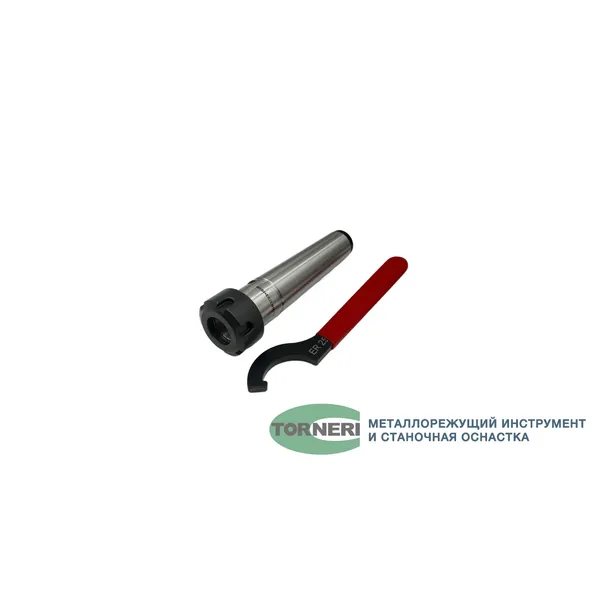Станочная оснастка t022662 Патрон цанговый КМ4 с набором цанг ЕR 25 из 18 шт. (1-16)