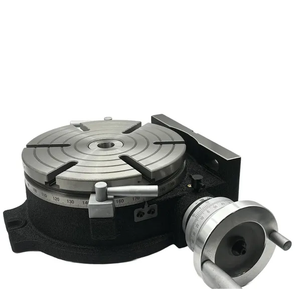 Станочная оснастка t023781 Стол поворотный горизонтально-вертикальный TSL 250 ф 250 мм (HV-10