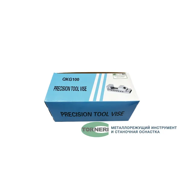 Тиски лекальные прецизионные L губок 100 мм, серия QKG100 t023804  (Фото 3)