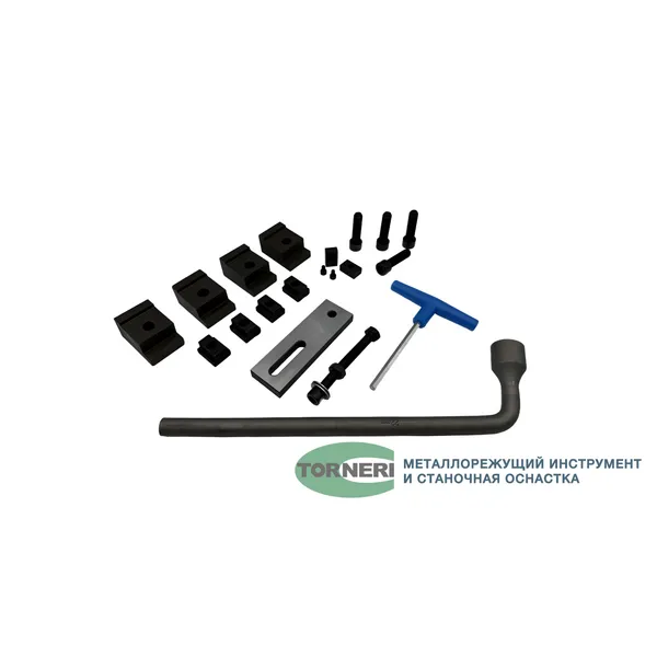 Тиски станочные модульные прецизионные L губок 125 мм, серия GT125 t023811  (Фото 4)