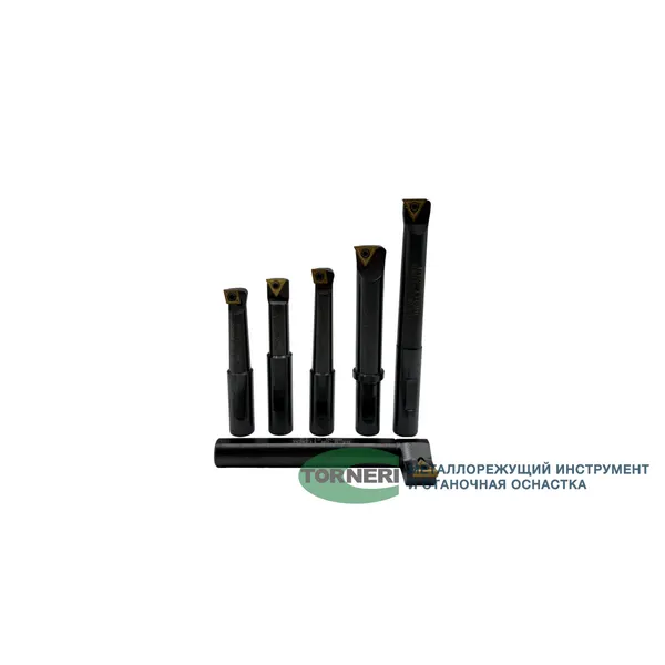 Комплект резцов из 6-ти шт. с мех. креплением т/с пластин к расточным головкам ф 50 мм (F1-12 мм) t024145  (Фото 3)