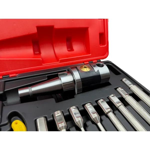 Головка расточная микрометрическая NBH2084, D расточки 8-280 мм, с хвостовиком NT40, с комплектом резцов из 8-ми шт. t024149  (Фото 4)