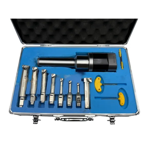 Головка расточная микрометрическая NBH2084, D расточки 8-280 мм, с хвостовиком NT50, с комплектом резцов из 8-ми шт. t024150  (Фото 3)