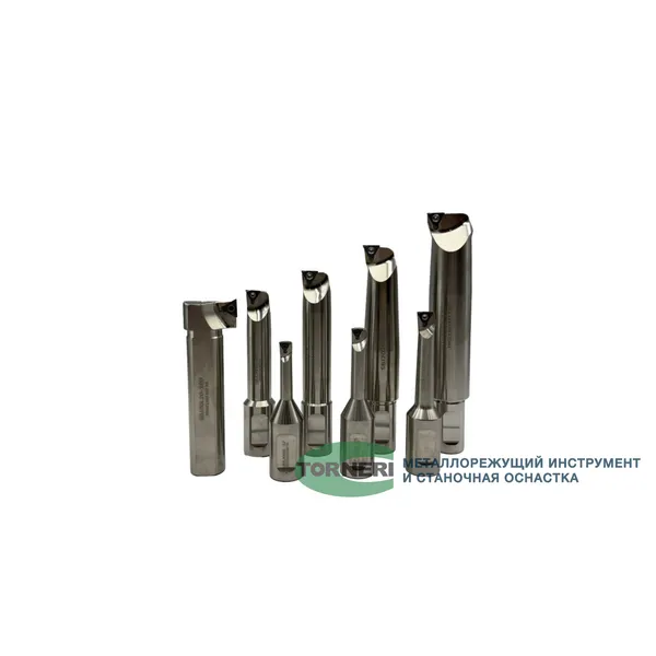 Комплект резцов из 8-ми шт. с мех. креплением т/с пластин к расточной головке NBH2084 t024156  (Фото 2)