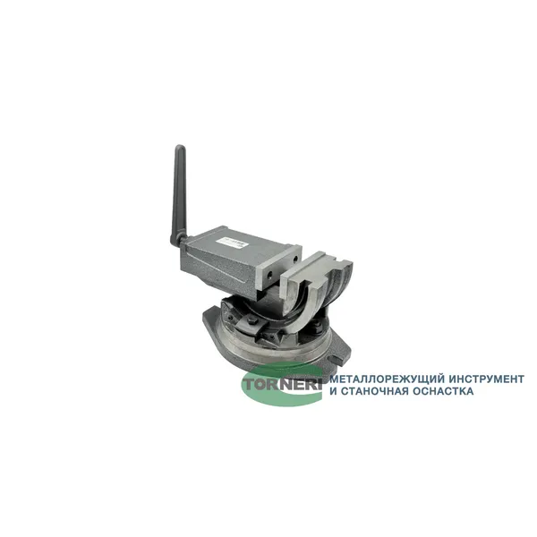 Станочная оснастка t025880 Тиски станочные глобусные 2-х осевые поворотные L губок 125 мм, серия QHK125