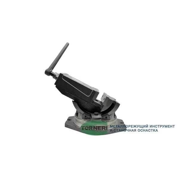 Тиски станочные глобусные 2-х осевые поворотные L губок 125 мм, серия QHK125 t025880  (Фото 8)