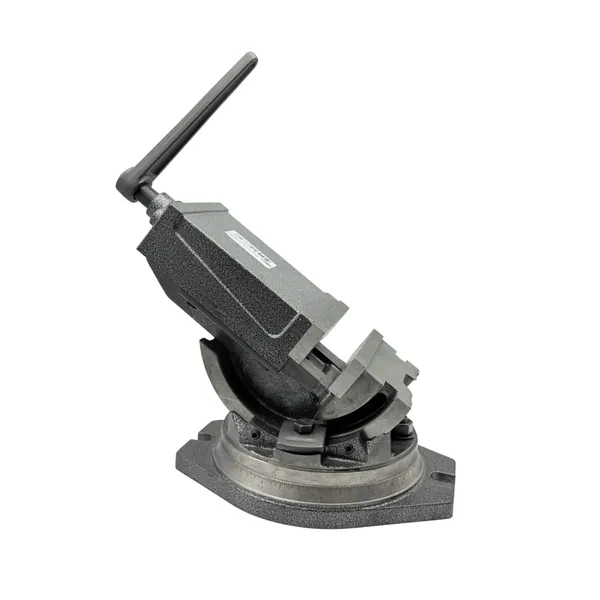 Тиски станочные глобусные 2-х осевые поворотные L губок 125 мм, серия QHK125 t025880  (Фото 9)