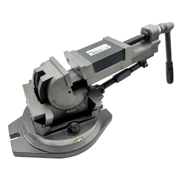 Тиски станочные глобусные трехповоротные L губок 100 мм, серия QW100 t025882  (Фото 6)