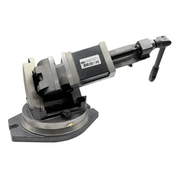 Тиски станочные глобусные трехповоротные L губок 100 мм, серия QW100 t025882  (Фото 9)