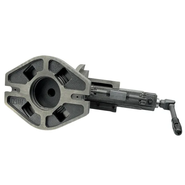 Тиски станочные глобусные трехповоротные L губок 100 мм, серия QW100 t025882  (Фото 4)