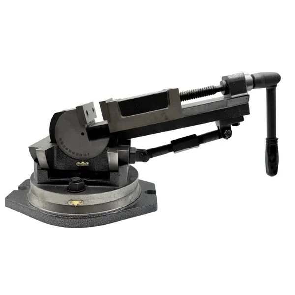 Тиски станочные глобусные трехповоротные L губок 100 мм, серия QW100 t025882  (Фото 10)