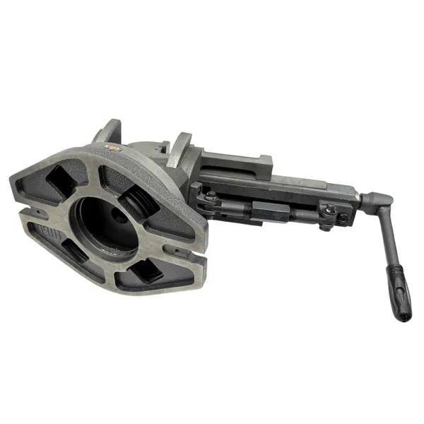 Тиски станочные глобусные трехповоротные L губок 100 мм, серия QW100 t025882  (Фото 2)