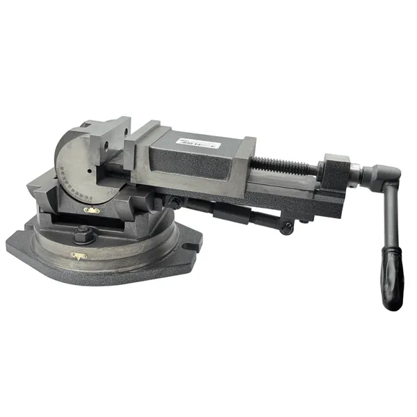 Тиски станочные глобусные трехповоротные L губок 125 мм, серия QW125 t025883  (Фото 7)