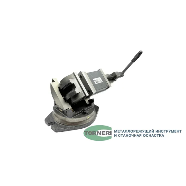 Тиски станочные глобусные трехповоротные L губок 125 мм, серия QW125 t025883  (Фото 6)