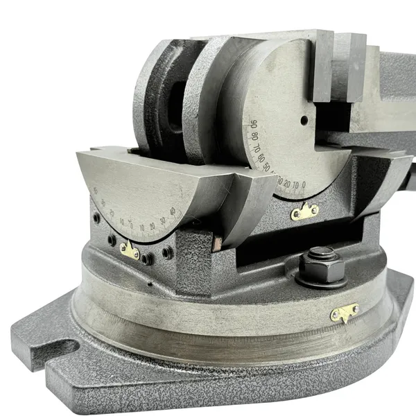 Тиски станочные глобусные трехповоротные L губок 125 мм, серия QW125 t025883  (Фото 5)