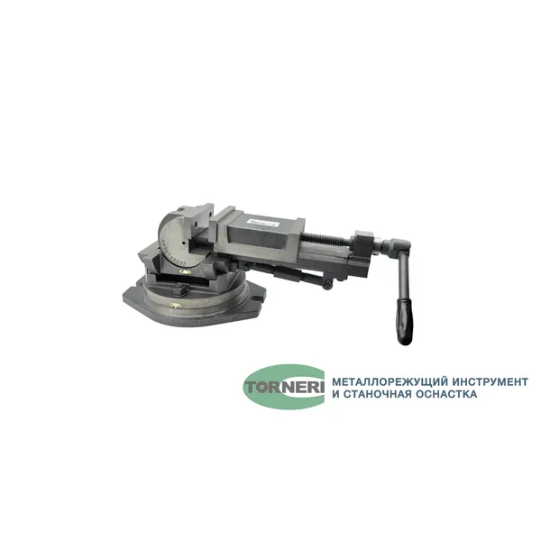 Тиски станочные глобусные трехповоротные L губок 125 мм, серия QW125 t025883  (Фото 3)