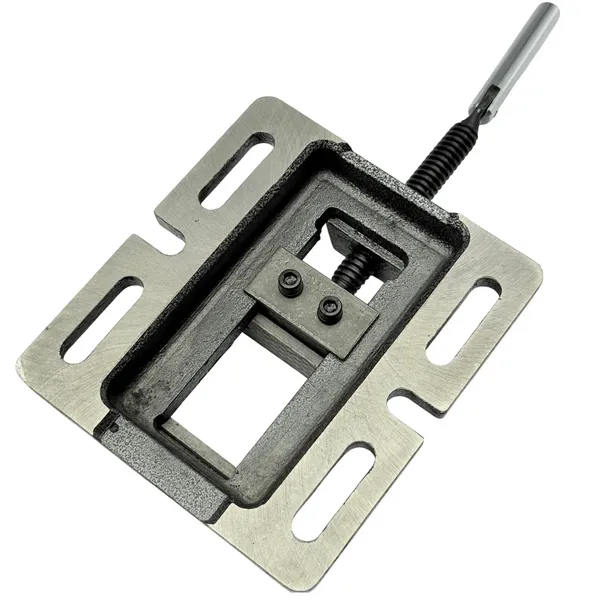 Тиски станочные для сверлильных станков неповоротные L губок 75 мм, серия Q193А t025884  (Фото 2)