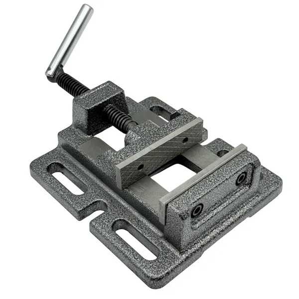 Тиски станочные для сверлильных станков неповоротные L губок 75 мм, серия Q193А t025884  (Фото 3)