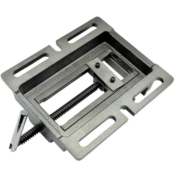 Тиски станочные для сверлильных станков неповоротные L губок 100 мм, серия Q194А t025885  (Фото 4)