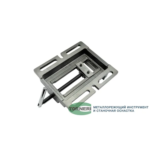 Тиски станочные для сверлильных станков неповоротные L губок 100 мм, серия Q194А t025885  (Фото 5)