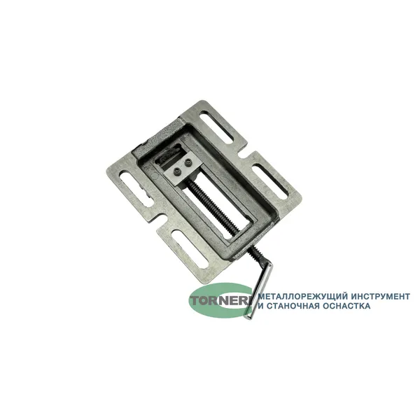 Тиски станочные для сверлильных станков неповоротные L губок 100 мм, серия Q194А t025885  (Фото 6)