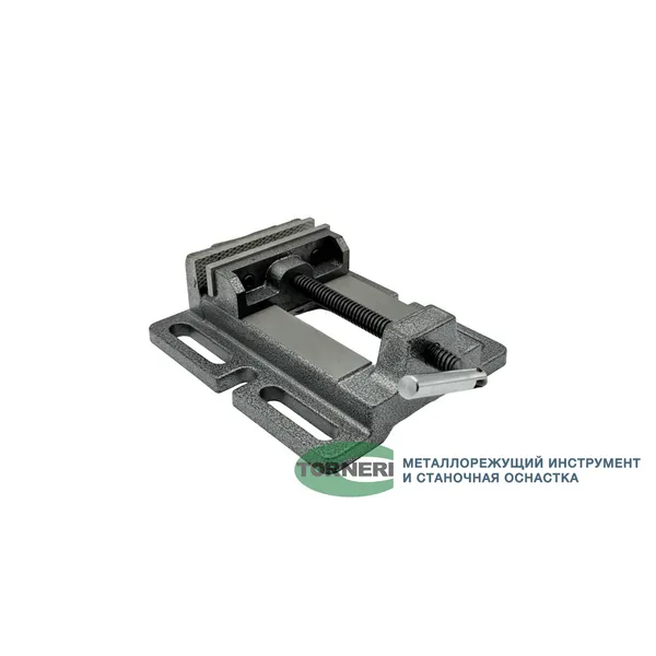 Тиски станочные для сверлильных станков неповоротные L губок 100 мм, серия Q194А t025885  (Фото 3)