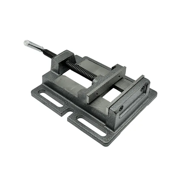 Тиски станочные для сверлильных станков неповоротные L губок 125 мм, серия Q195А t025886  (Фото 4)