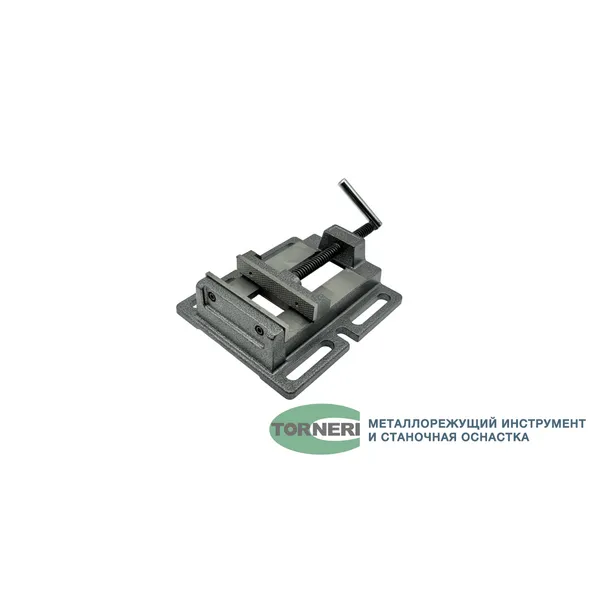 Тиски станочные для сверлильных станков неповоротные L губок 150 мм, серия Q196А t025887  (Фото 2)