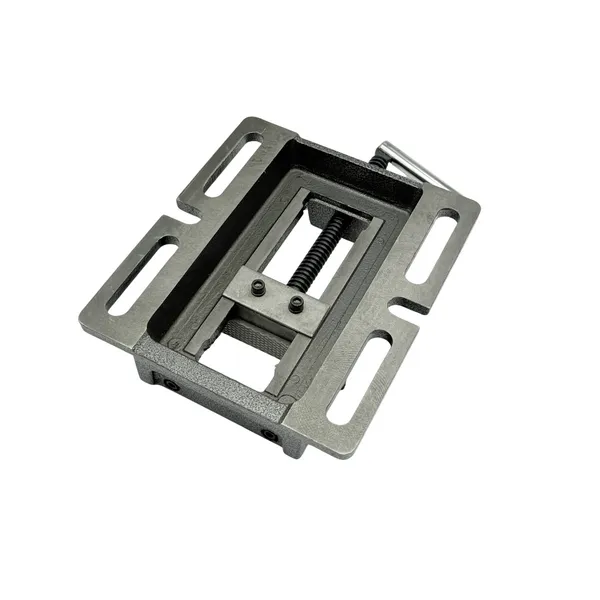 Тиски станочные для сверлильных станков неповоротные L губок 150 мм, серия Q196А t025887  (Фото 2)