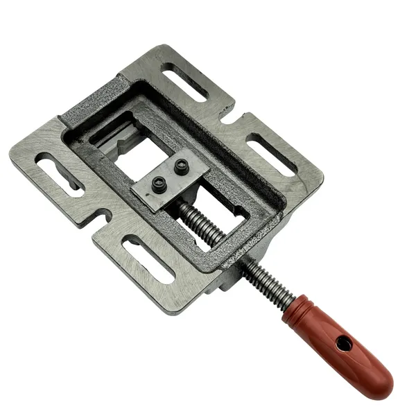 Тиски станочные для сверлильных станков неповоротные L губок 75 мм, серия Q1975 t025888  (Фото 3)