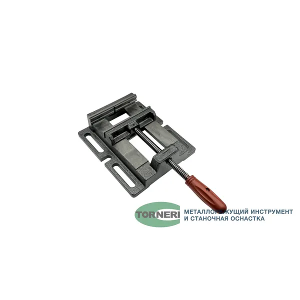 Станочная оснастка t025889 Тиски станочные для сверлильных станков неповоротные L губок 150 мм, серия Q19150